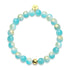 Mousse aux myrtilles | Bracelet en verre scintillant